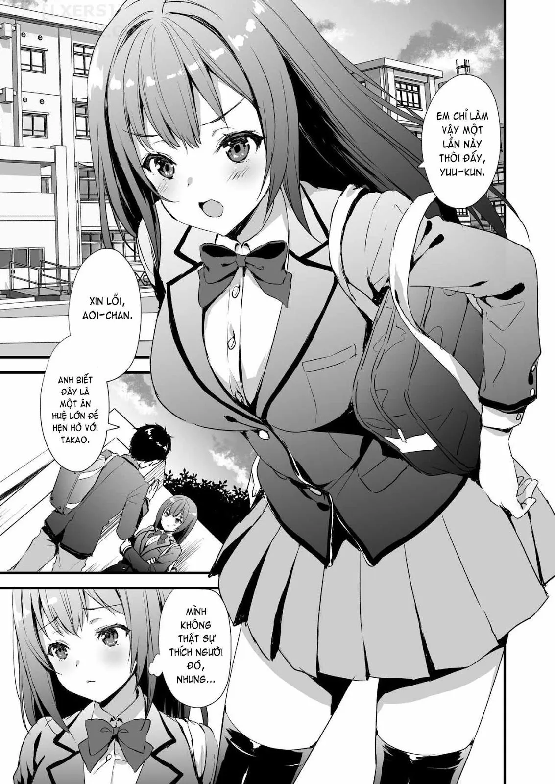 HentaiVN.net - Ảnh 3 - Karitara Kaesanai Tomodachi Ni Kanojo O Kashite Shimatta Hanashi - Oneshot - Có che