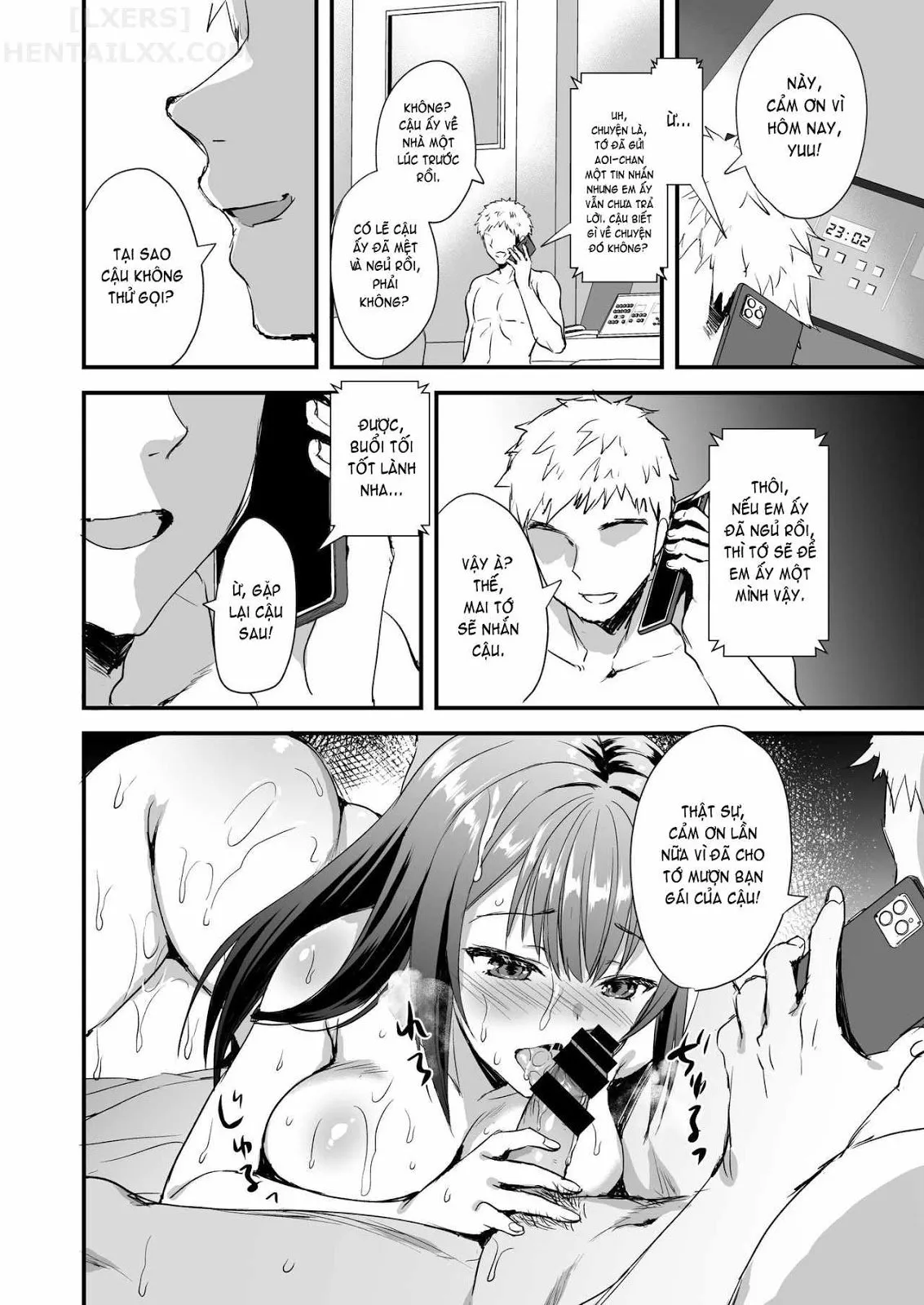HentaiVN.net - Ảnh 28 - Karitara Kaesanai Tomodachi Ni Kanojo O Kashite Shimatta Hanashi - Oneshot - Có che