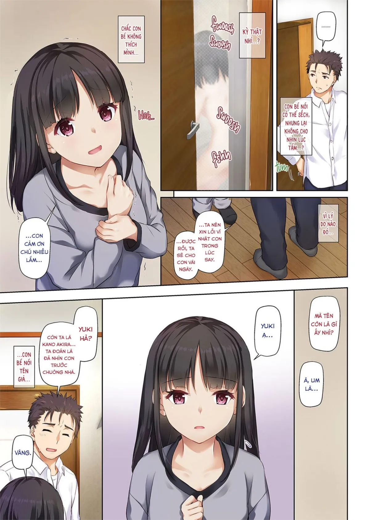 HentaiVN.net - Ảnh 10 - Sống cùng cô bé bỏ trốn. [Living Together with a Runaway Girl DLO-11 ; Wakeari Shoujo to Dousei Seikatsu DLO-11] - Chap 1