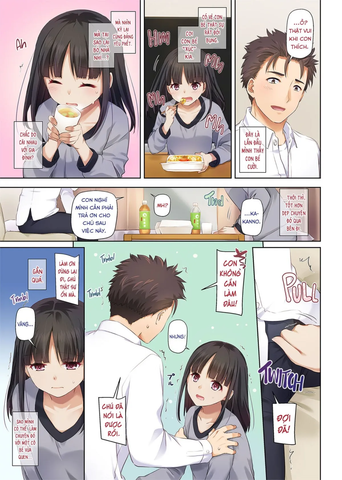 HentaiVN.net - Ảnh 12 - Sống cùng cô bé bỏ trốn. [Living Together with a Runaway Girl DLO-11 ; Wakeari Shoujo to Dousei Seikatsu DLO-11] - Chap 1