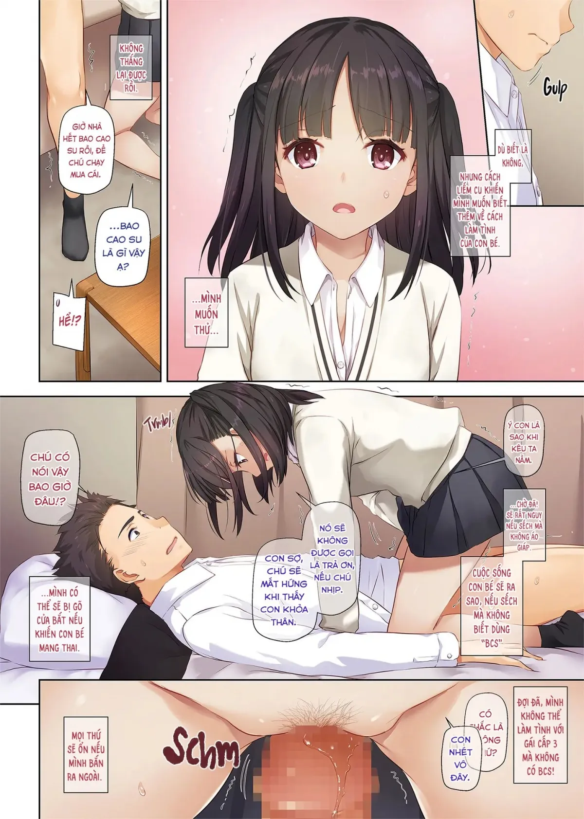 HentaiVN.net - Ảnh 19 - Sống cùng cô bé bỏ trốn. [Living Together with a Runaway Girl DLO-11 ; Wakeari Shoujo to Dousei Seikatsu DLO-11] - Chap 1