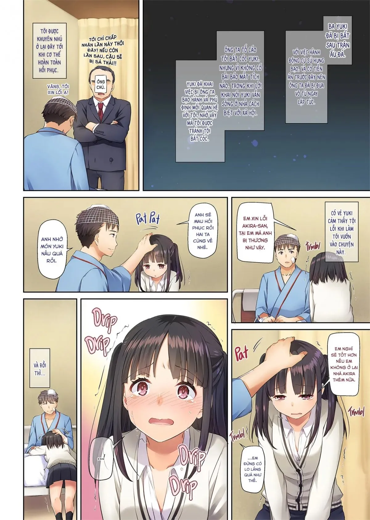 HentaiVN.net - Ảnh 24 - Sống cùng cô bé bỏ trốn. [Living Together with a Runaway Girl DLO-11 ; Wakeari Shoujo to Dousei Seikatsu DLO-11] - End Game