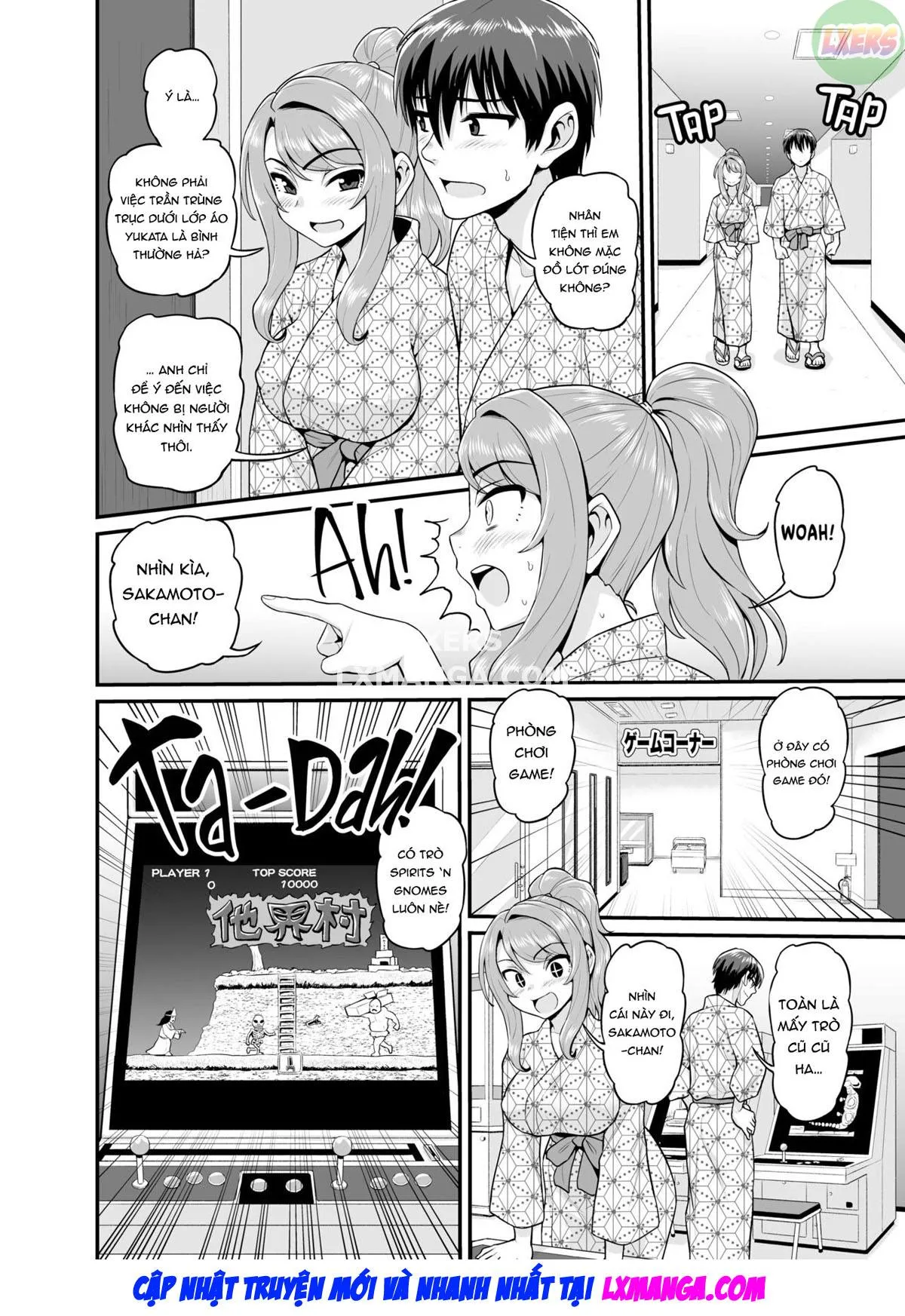 HentaiVN.net - Ảnh 10 - Getting it On With Your Gaming Buddy at the Hot Spring - Oneshot