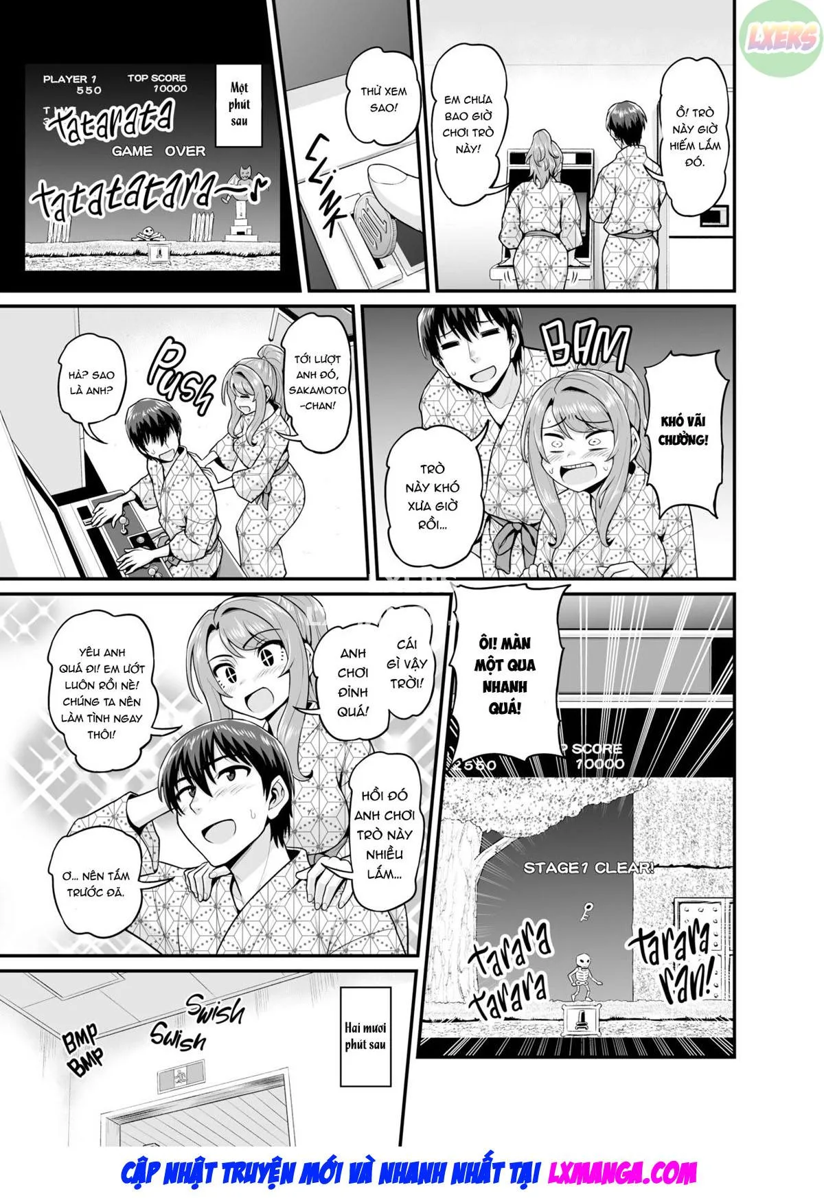 HentaiVN.net - Ảnh 11 - Getting it On With Your Gaming Buddy at the Hot Spring - Oneshot