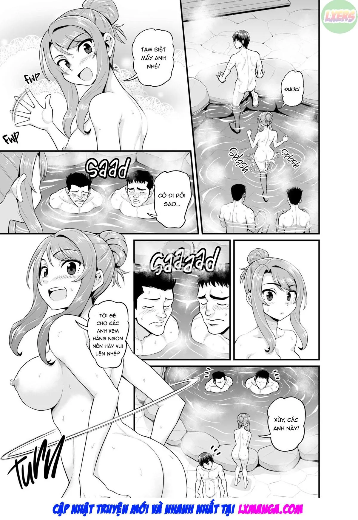 HentaiVN.net - Ảnh 19 - Getting it On With Your Gaming Buddy at the Hot Spring - Oneshot