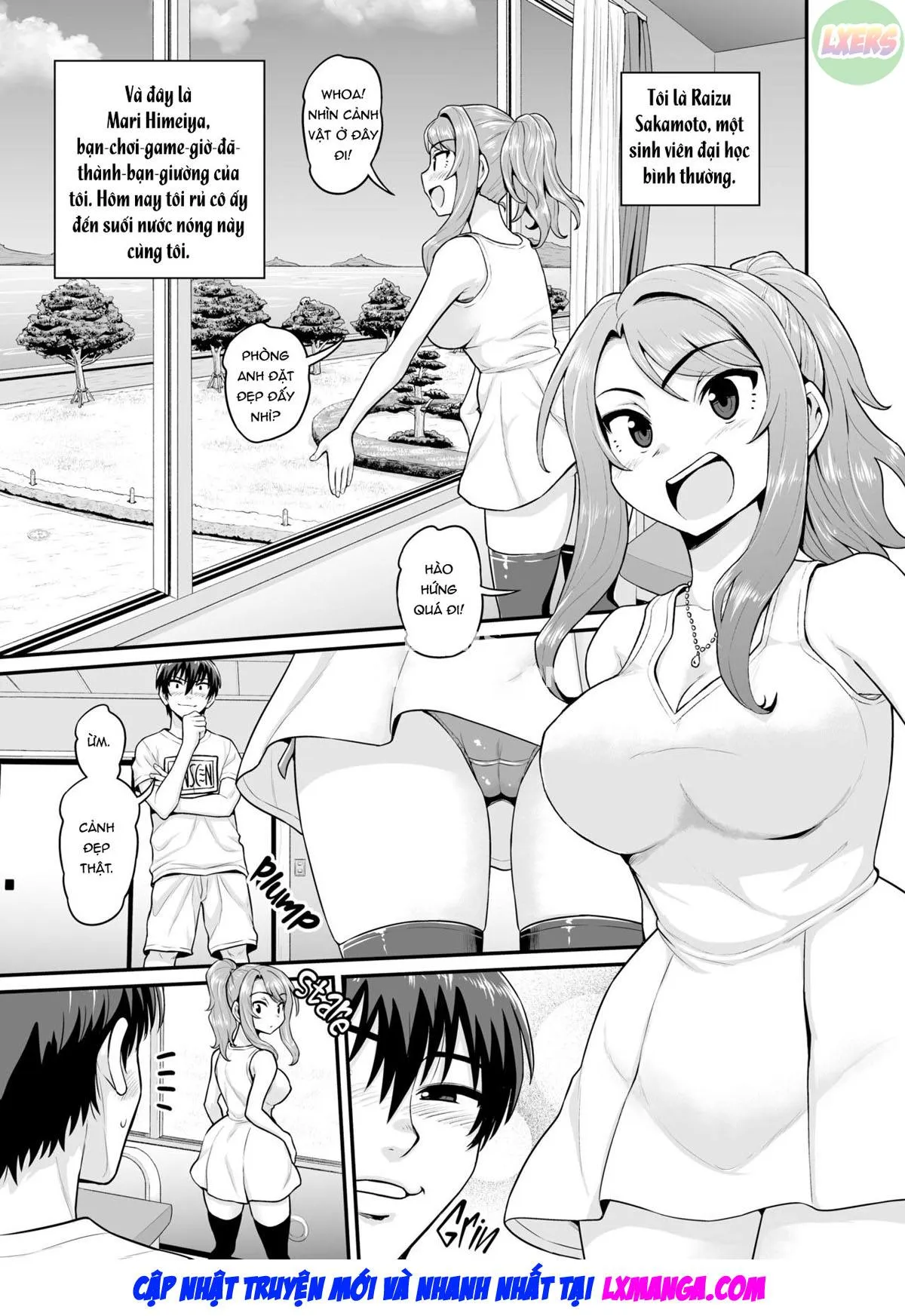 HentaiVN.net - Ảnh 3 - Getting it On With Your Gaming Buddy at the Hot Spring - Oneshot