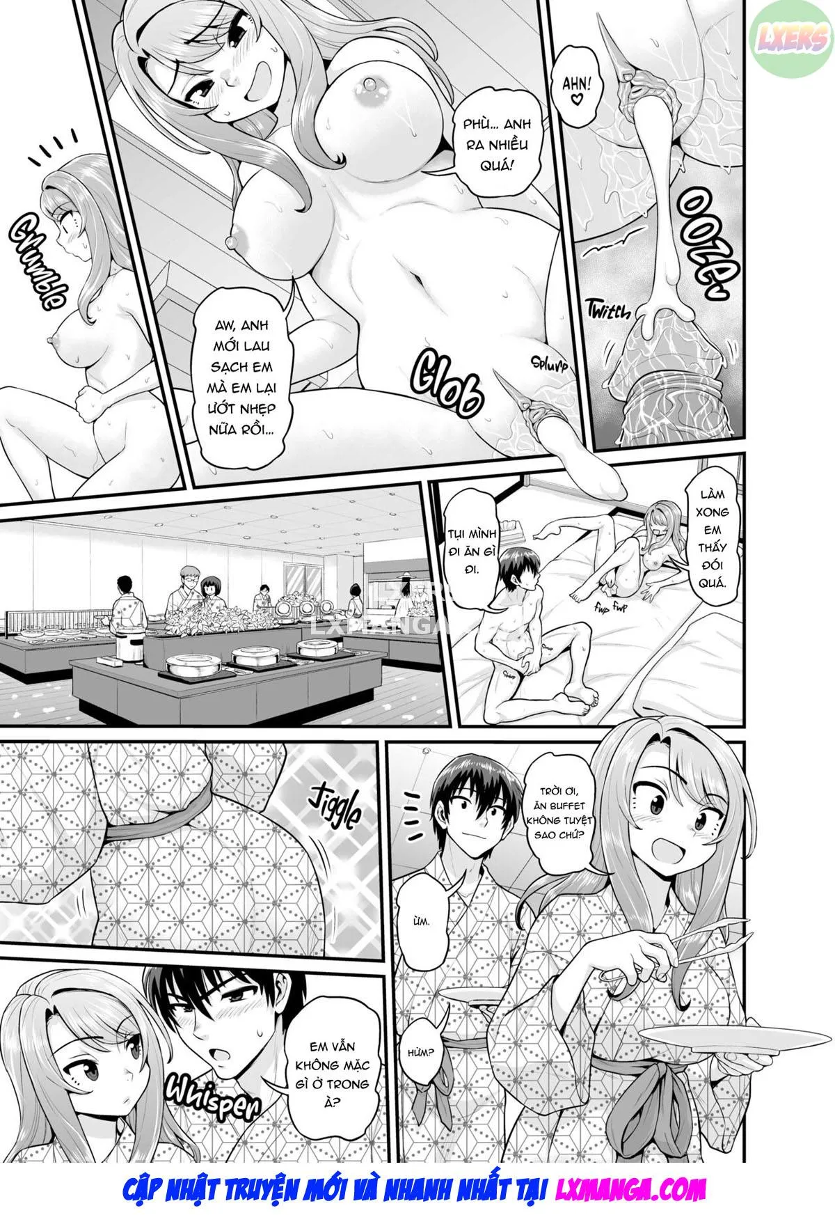HentaiVN.net - Ảnh 41 - Getting it On With Your Gaming Buddy at the Hot Spring - Oneshot