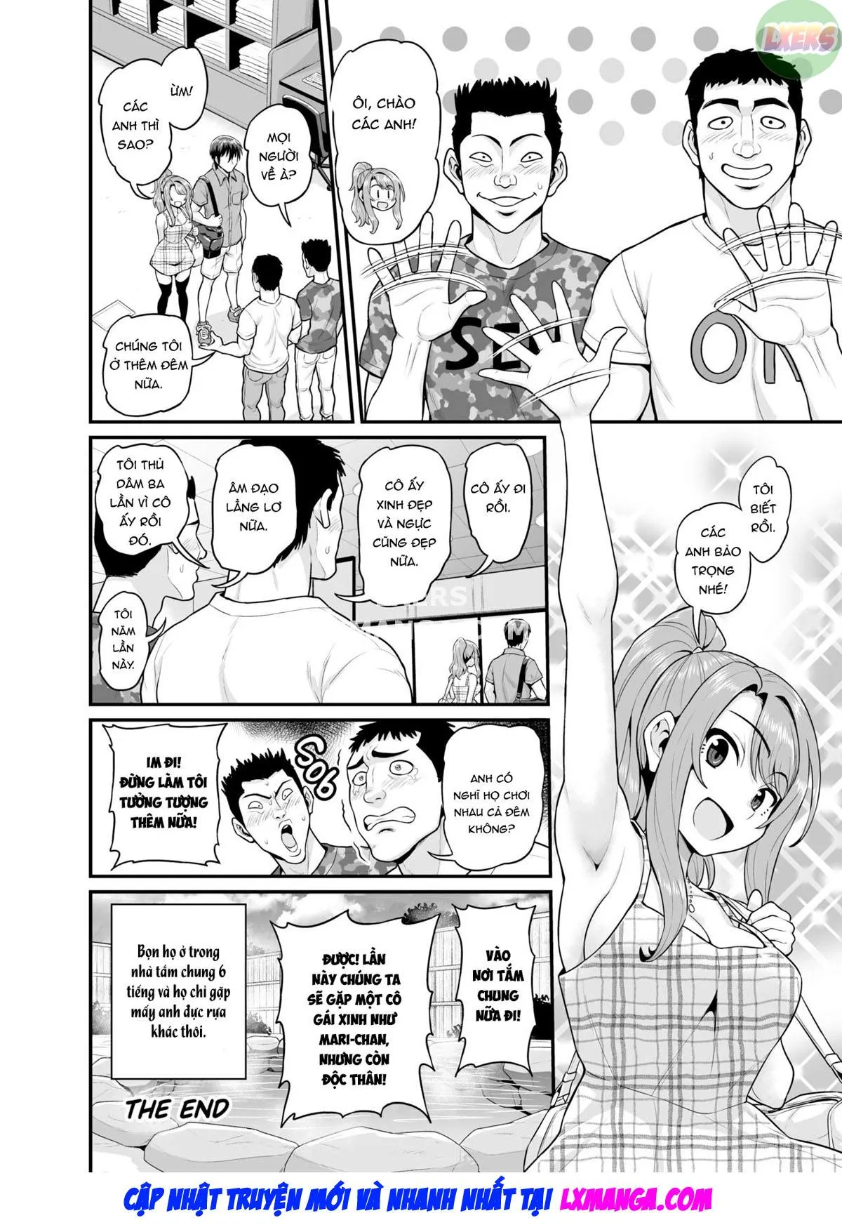 HentaiVN.net - Ảnh 52 - Getting it On With Your Gaming Buddy at the Hot Spring - Oneshot