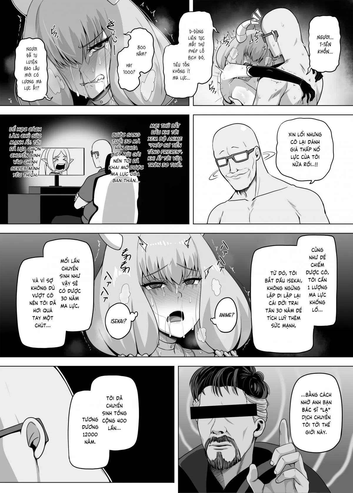 HentaiVN.net - Ảnh 13 - Bắn tùm lum cùng Aura [Aura to Ippatsu Yaru Tame Mechakucha Maryoku o Tamete Kimashita; アウラと一発やるため めちゃくちゃ魔力を貯めてきました; I Saved Up Tons Of Mana For One Goal: To Blow My Load Inside Aura!] - Oneshot