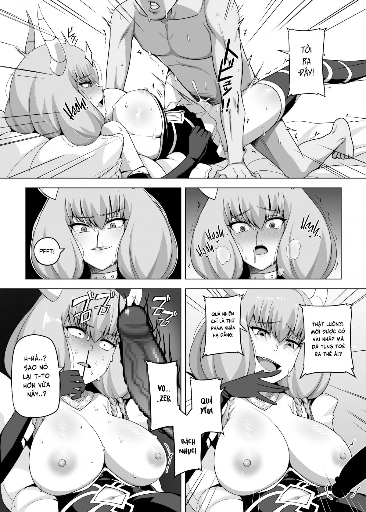 HentaiVN.net - Ảnh 9 - Bắn tùm lum cùng Aura [Aura to Ippatsu Yaru Tame Mechakucha Maryoku o Tamete Kimashita; アウラと一発やるため めちゃくちゃ魔力を貯めてきました; I Saved Up Tons Of Mana For One Goal: To Blow My Load Inside Aura!] - Oneshot
