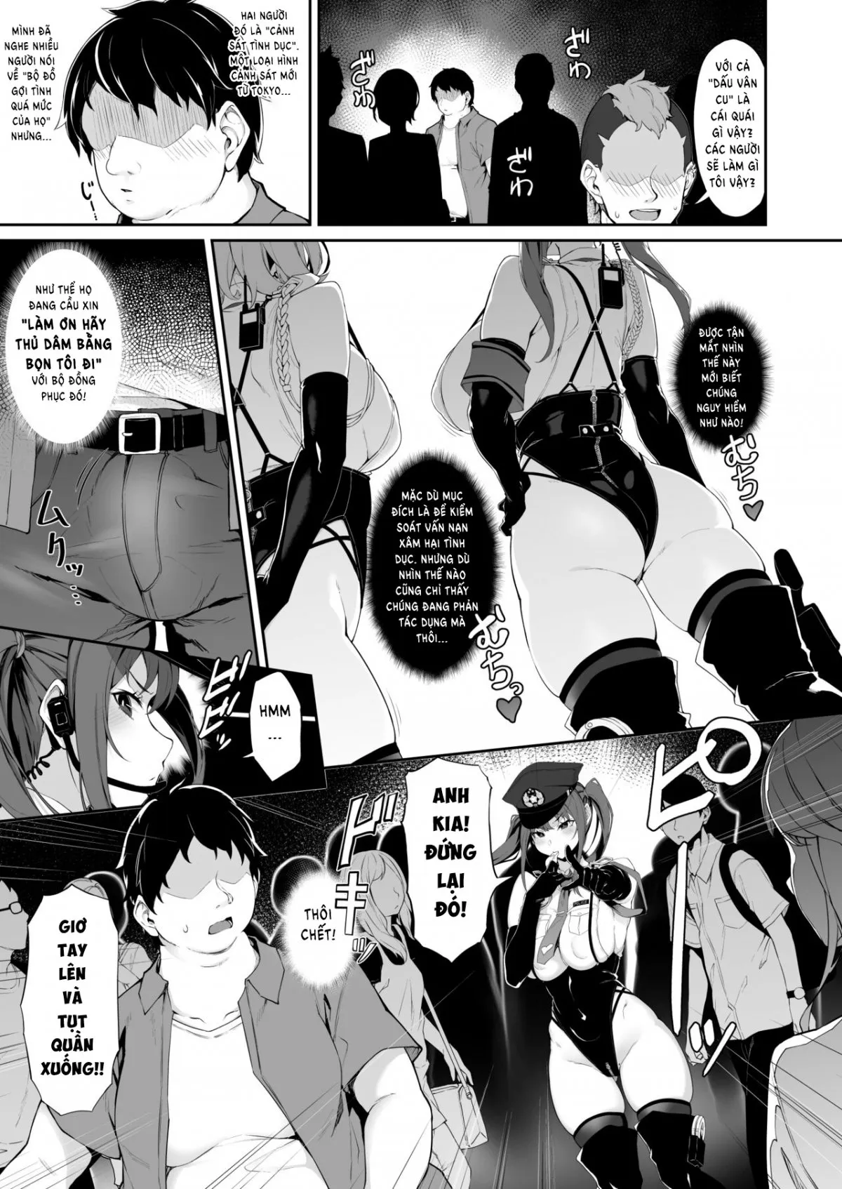 HentaiVN.net - Ảnh 6 - Cảnh sát tình dục [SEX POLICE ...Bokki Taisakubu... Utsunomiya Saki no Nichijou] - Oneshot