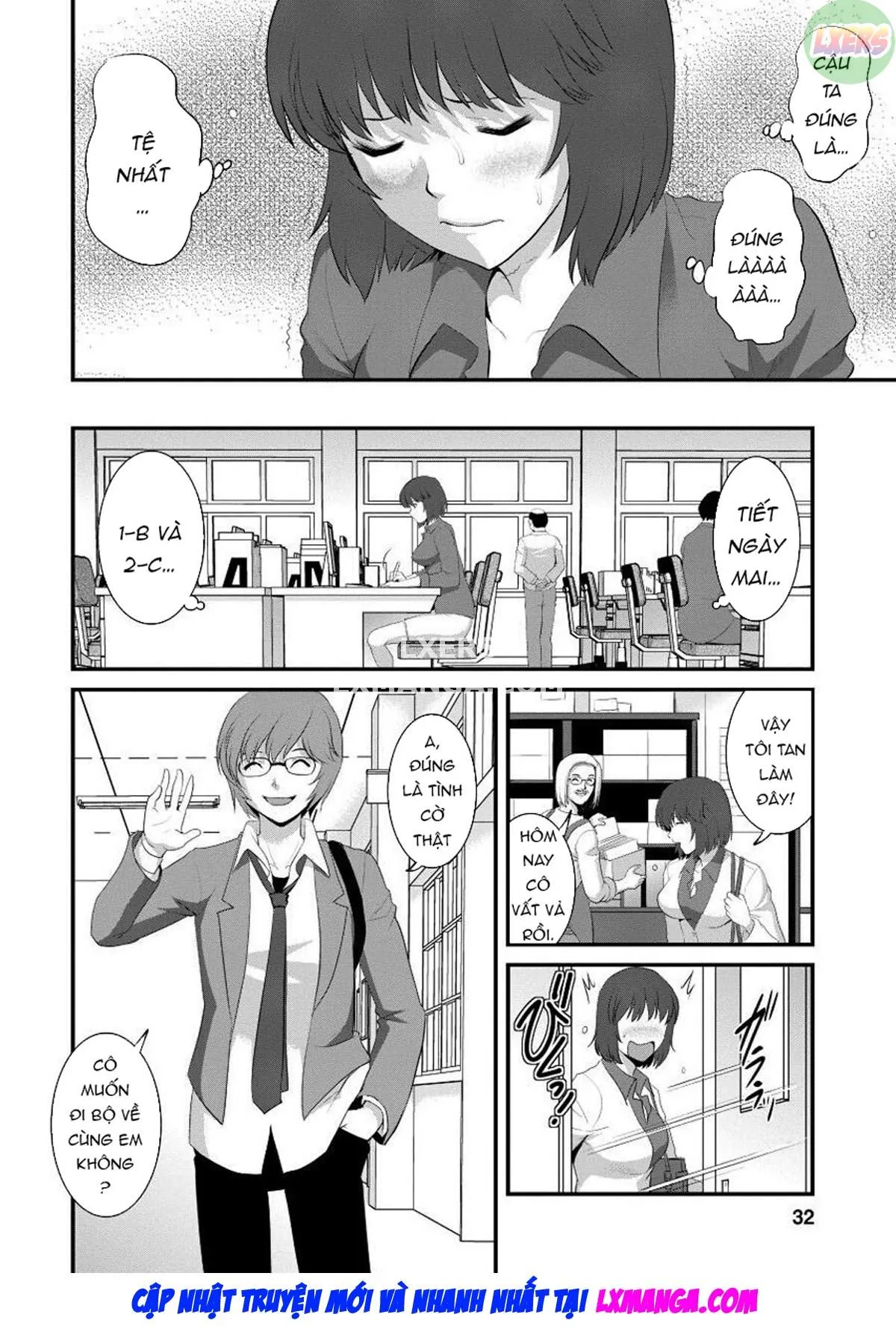 HentaiVN.net - Ảnh 7 - Wife And Teacher Main-san [Hitoduma Onnakyoshi Main-san] - Chap 2