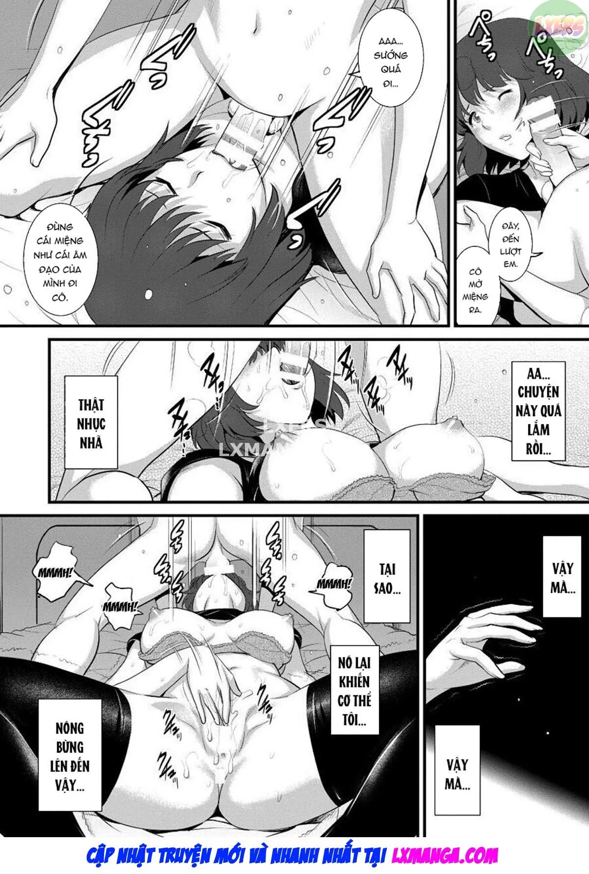 HentaiVN.net - Ảnh 17 - Wife And Teacher Main-san [Hitoduma Onnakyoshi Main-san] - Chap 3