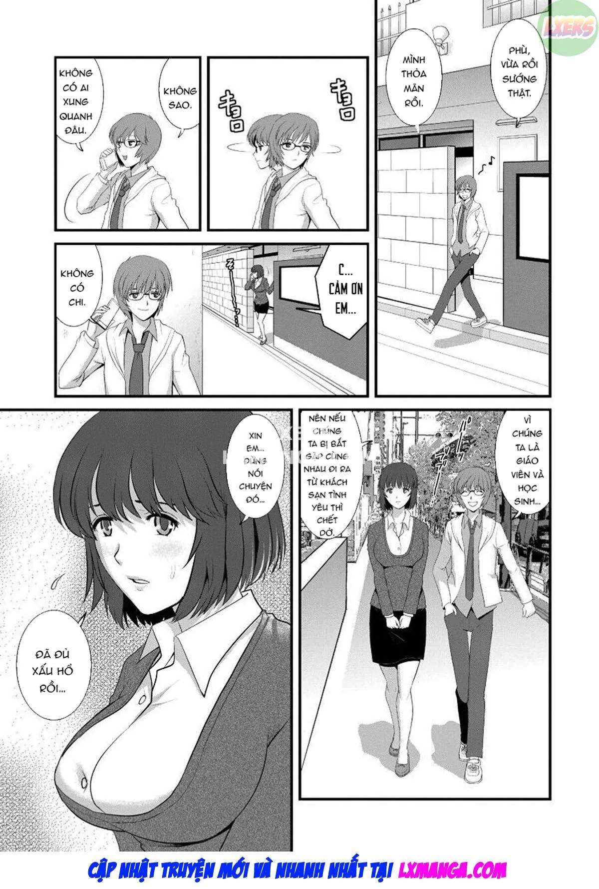 HentaiVN.net - Ảnh 6 - Wife And Teacher Main-san [Hitoduma Onnakyoshi Main-san] - Chap 3