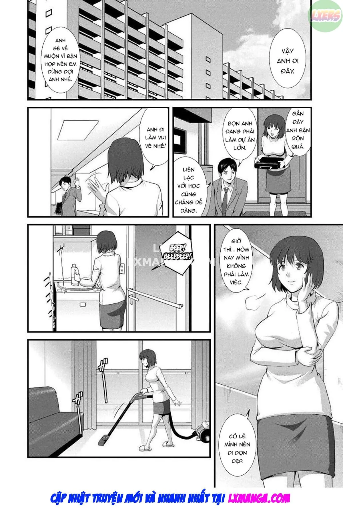 HentaiVN.net - Ảnh 5 - Wife And Teacher Main-san [Hitoduma Onnakyoshi Main-san] - Chap 4