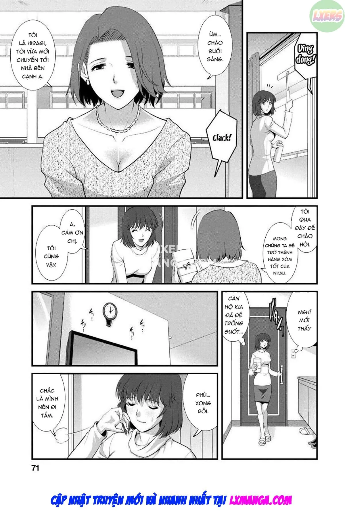 HentaiVN.net - Ảnh 6 - Wife And Teacher Main-san [Hitoduma Onnakyoshi Main-san] - Chap 4