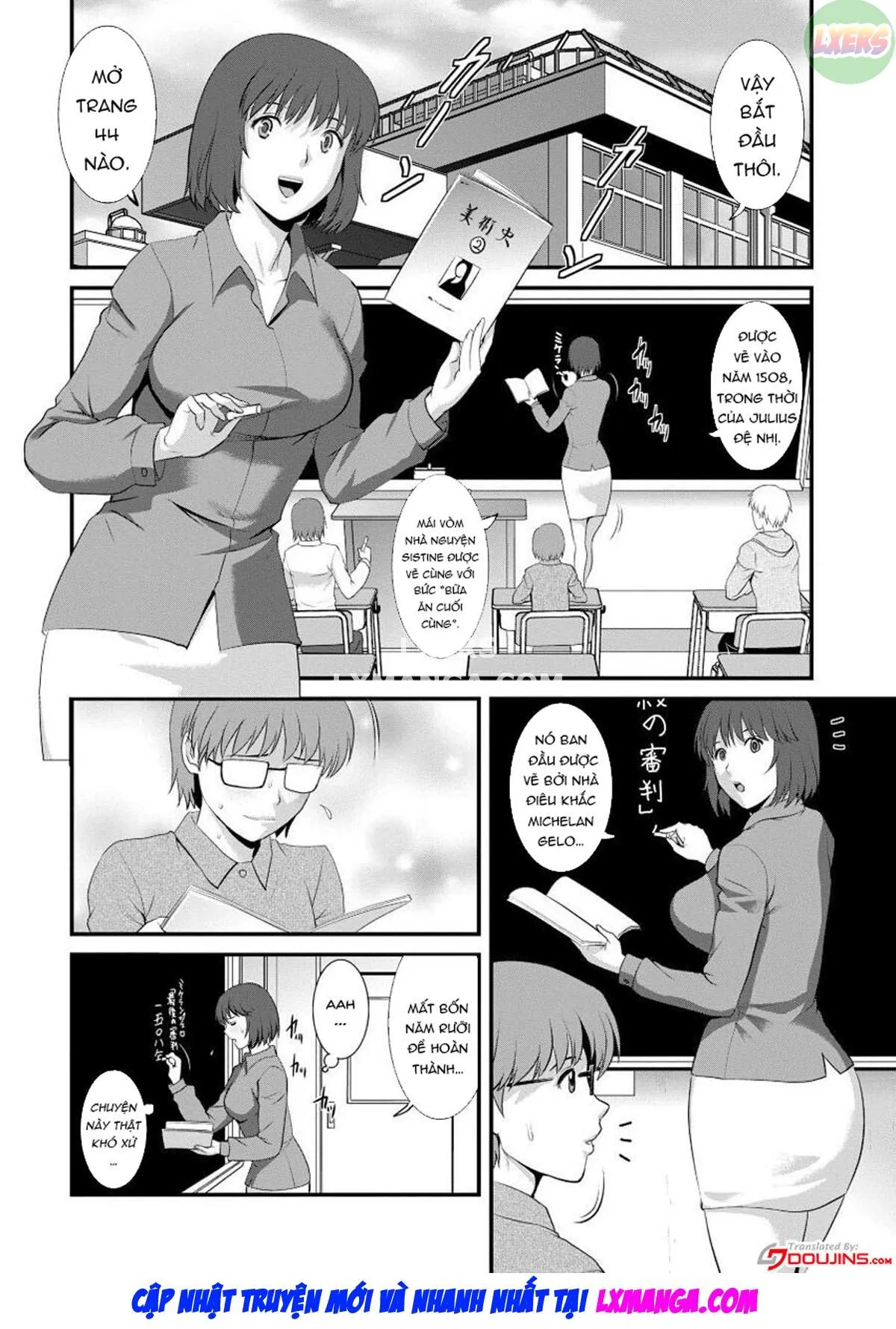 HentaiVN.net - Ảnh 3 - Wife And Teacher Main-san [Hitoduma Onnakyoshi Main-san] - Chap 6