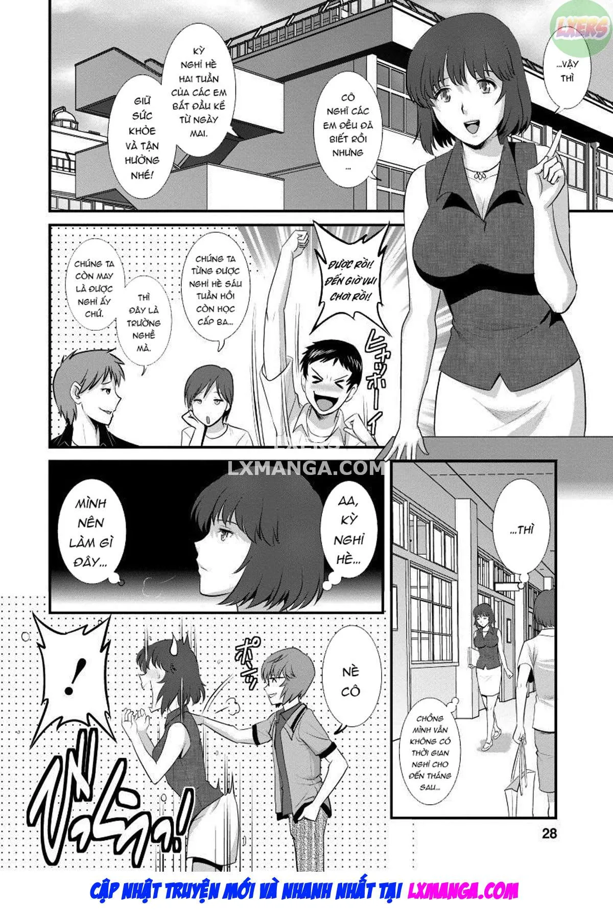 HentaiVN.net - Ảnh 3 - Wife And Teacher Main-san [Hitoduma Onnakyoshi Main-san] - Chap 10