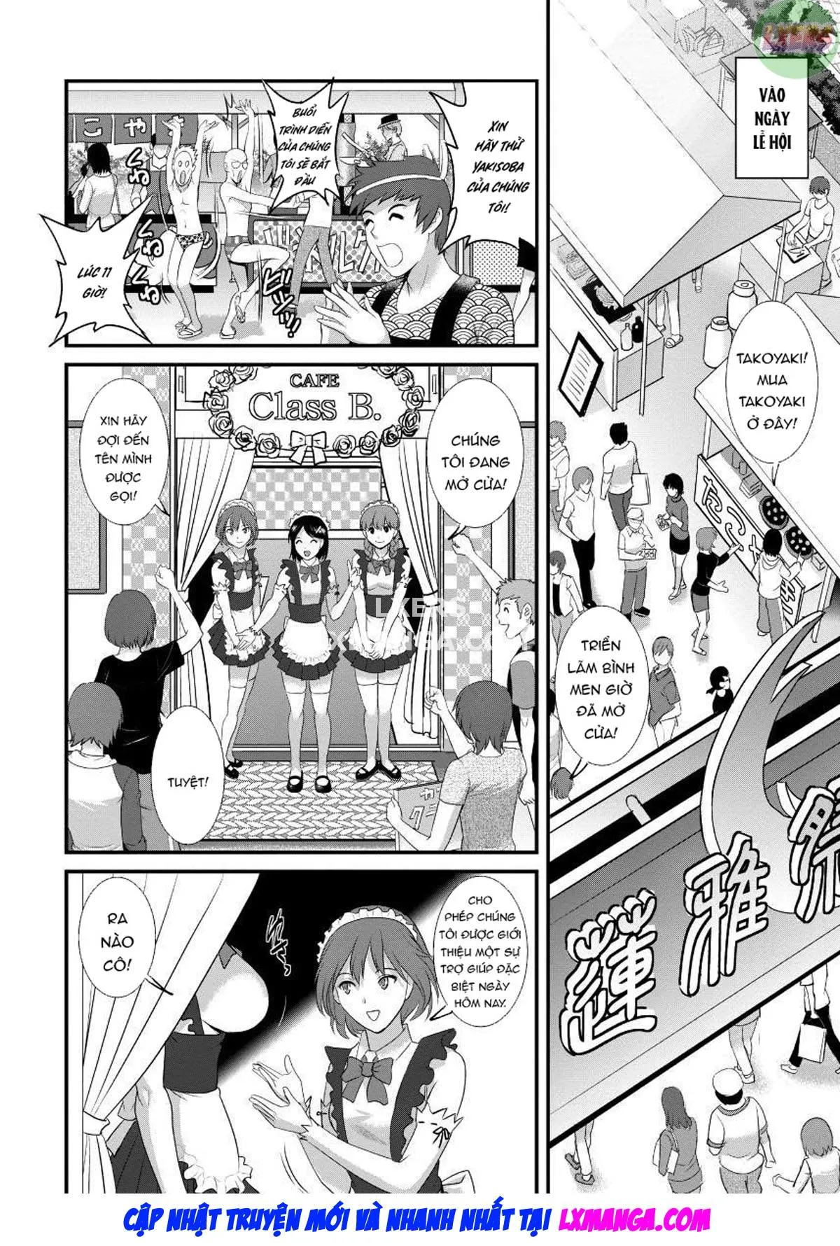 HentaiVN.net - Ảnh 5 - Wife And Teacher Main-san [Hitoduma Onnakyoshi Main-san] - Chap 12