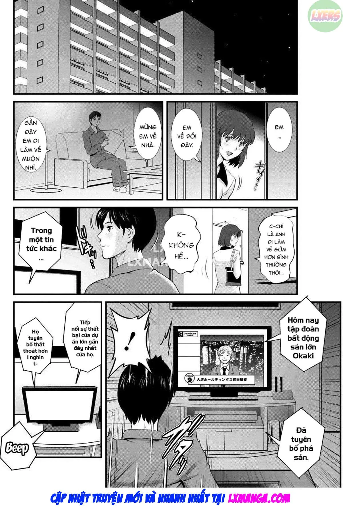 HentaiVN.net - Ảnh 8 - Wife And Teacher Main-san [Hitoduma Onnakyoshi Main-san] - Chap 14