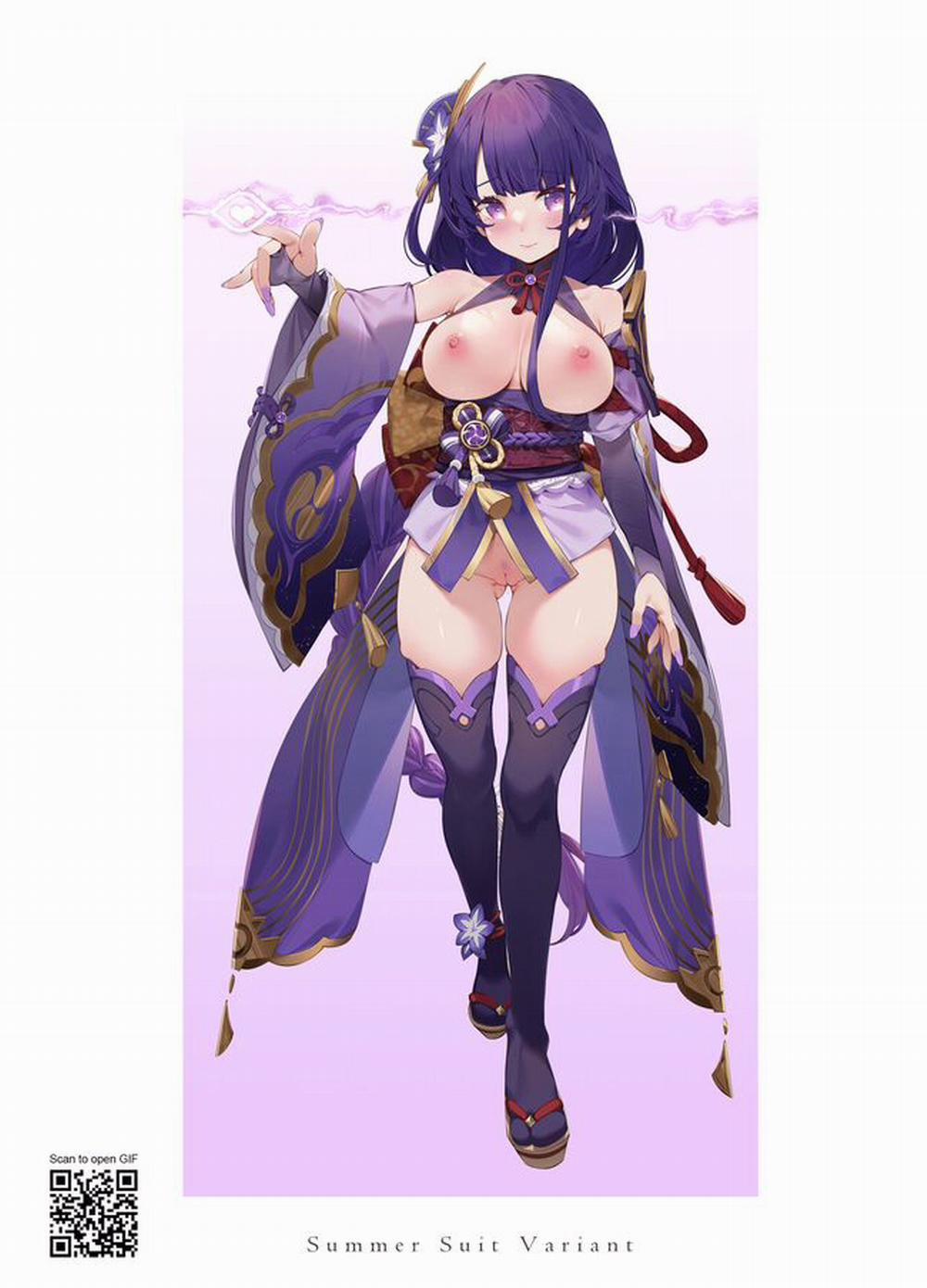 HentaiVN.net - Ảnh 11 - Genshin - Inazuma Du Ký - Raiden Shogun