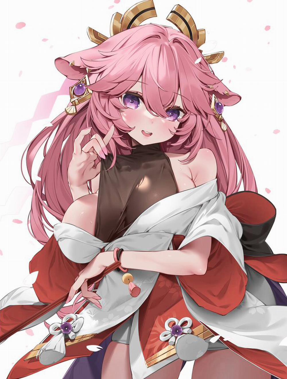 HentaiVN.net - Ảnh 4 - Genshin - Inazuma Du Ký - Yae Miko