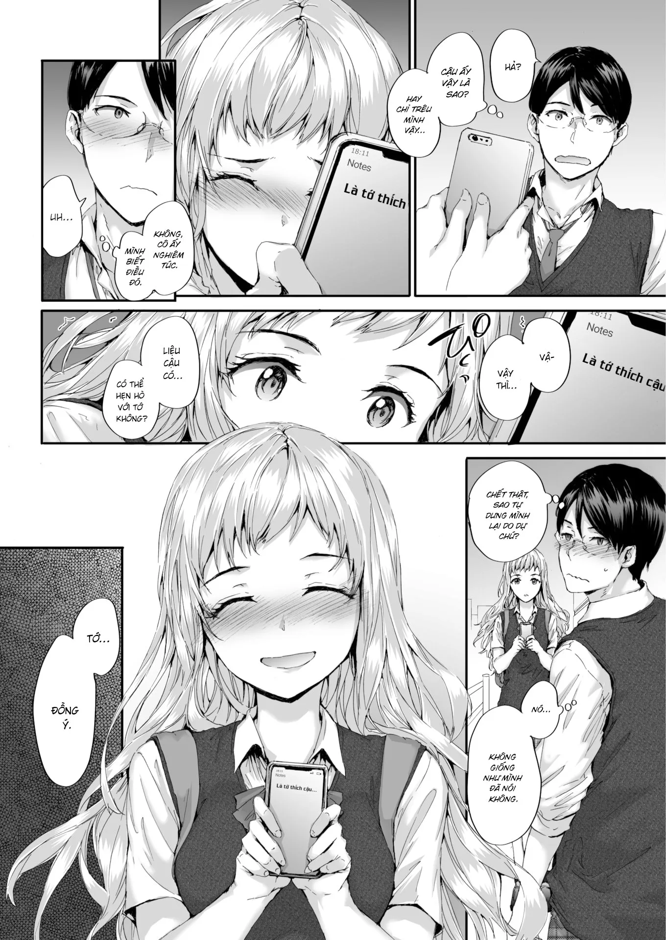 HentaiVN.net - Ảnh 7 - Nói yêu anh đi - Oneshot Ngọt vãi lồn kkk