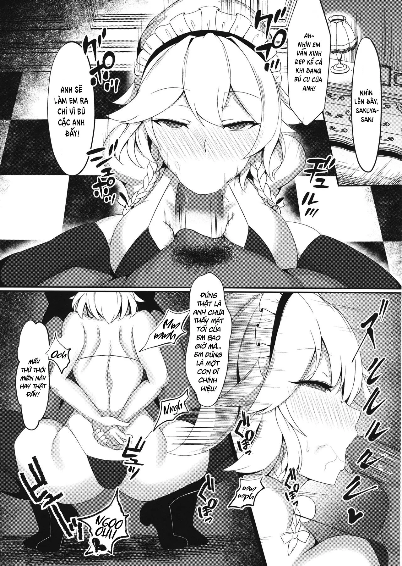 HentaiVN.net - Ảnh 18 - Izayoi Sakuya Kaihou Saimin - Oneshot