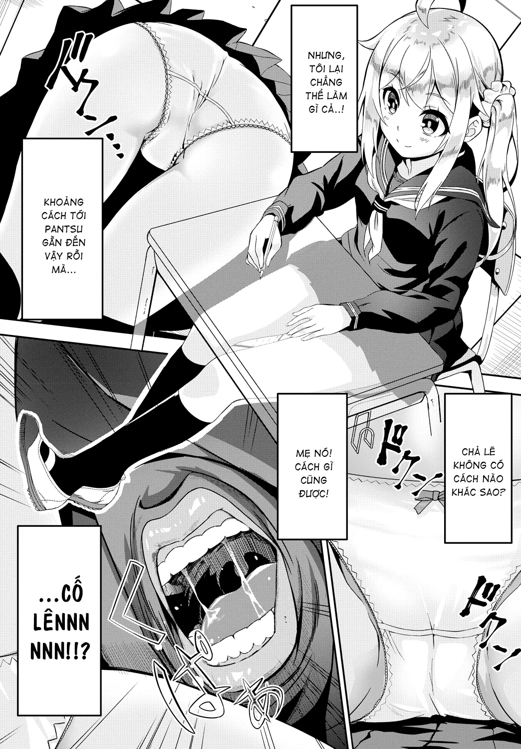 HentaiVN.net - Ảnh 4 - Điều kỳ diệu dưới lớp váy! [Fantasy in the skirt] - Oneshot
