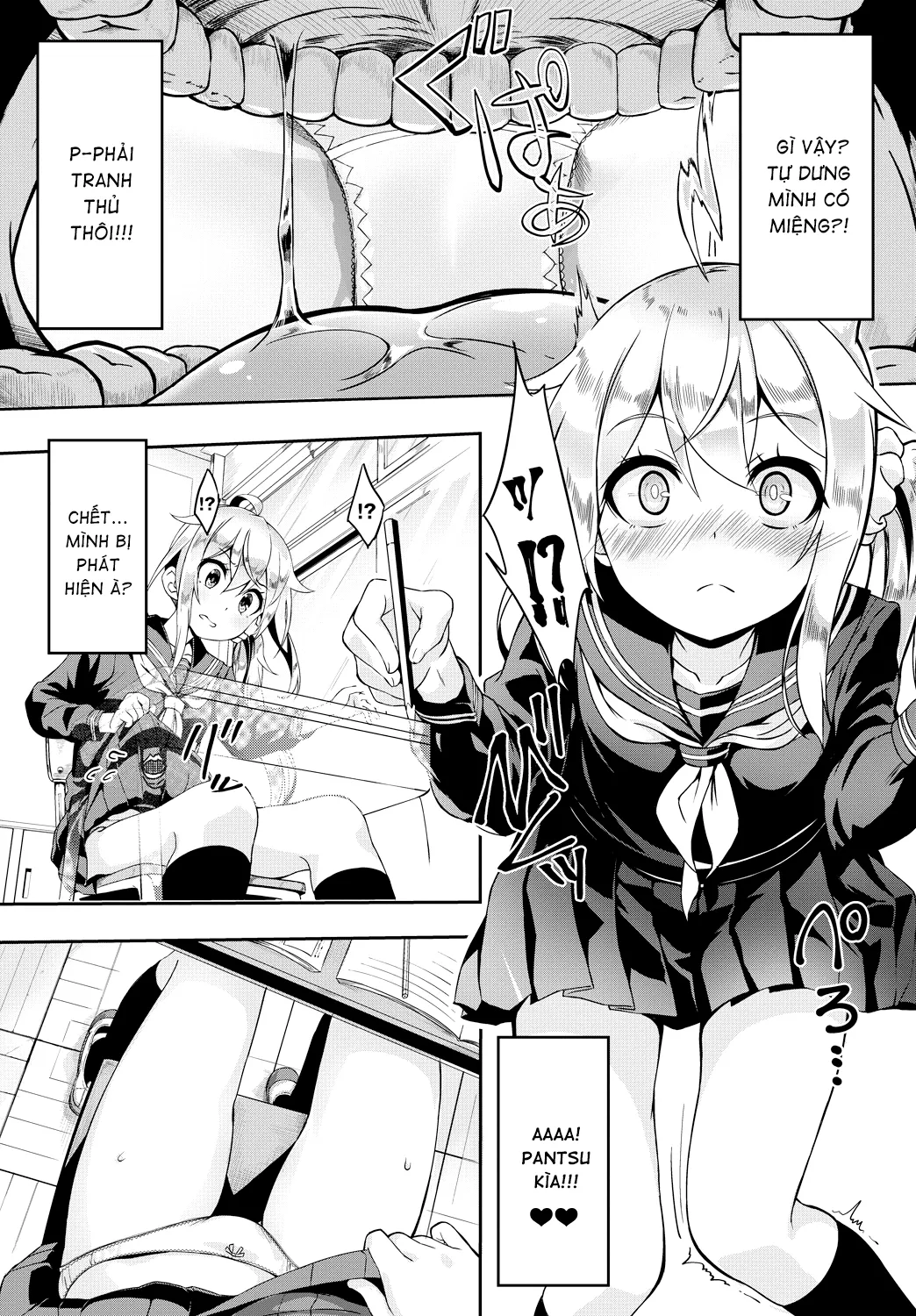 HentaiVN.net - Ảnh 5 - Điều kỳ diệu dưới lớp váy! [Fantasy in the skirt] - Oneshot