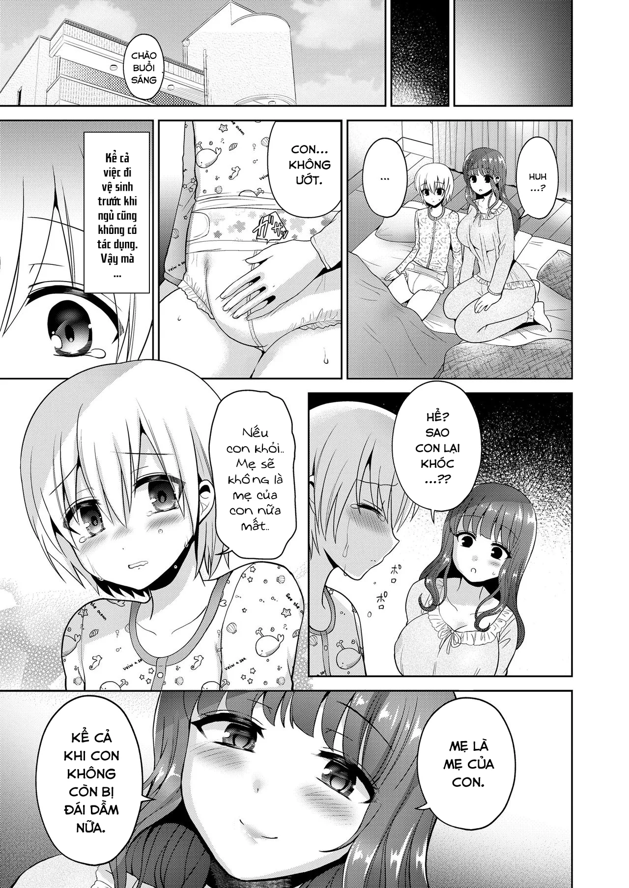 HentaiVN.net - Ảnh 12 - Mama to Iiko to Warui Koto [ママといい子と悪いコト] - Oneshot
