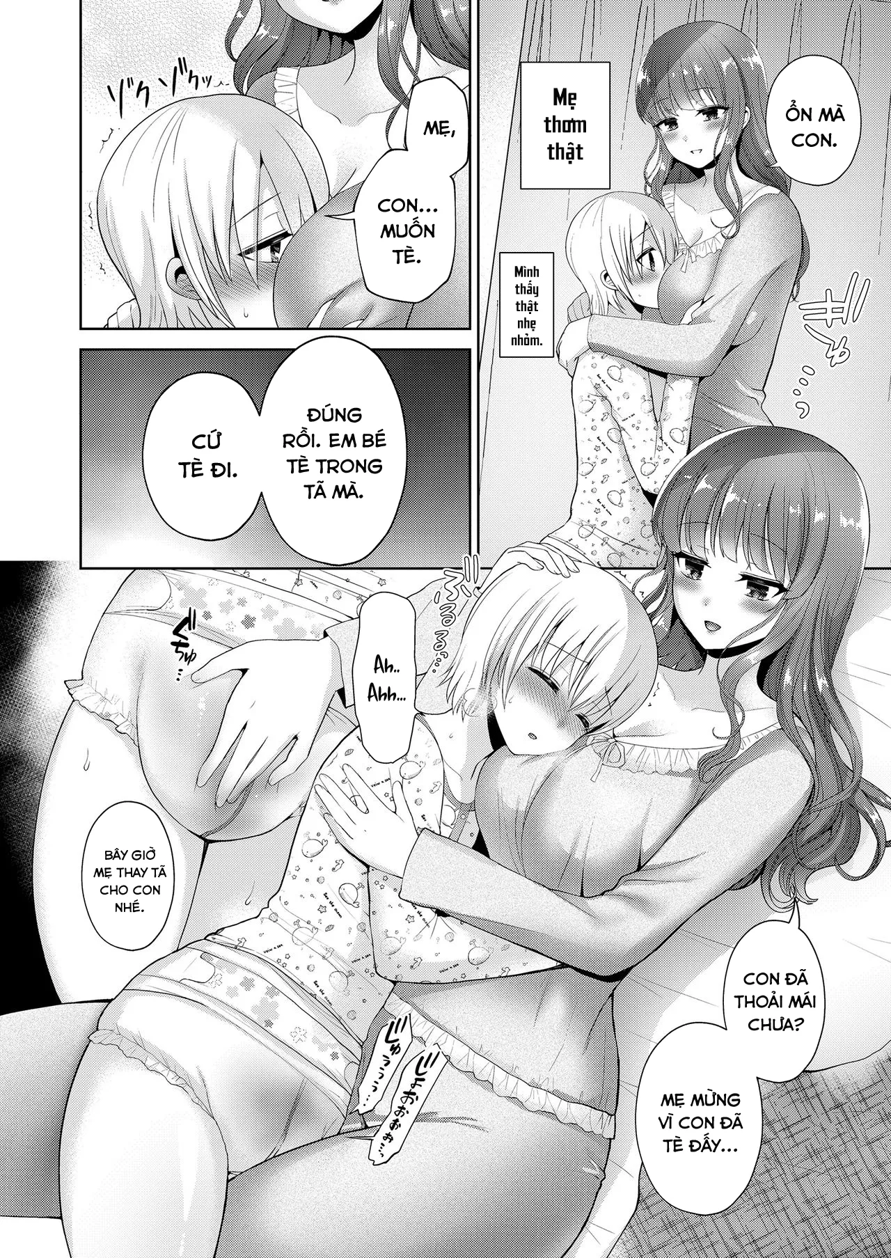 HentaiVN.net - Ảnh 13 - Mama to Iiko to Warui Koto [ママといい子と悪いコト] - Oneshot