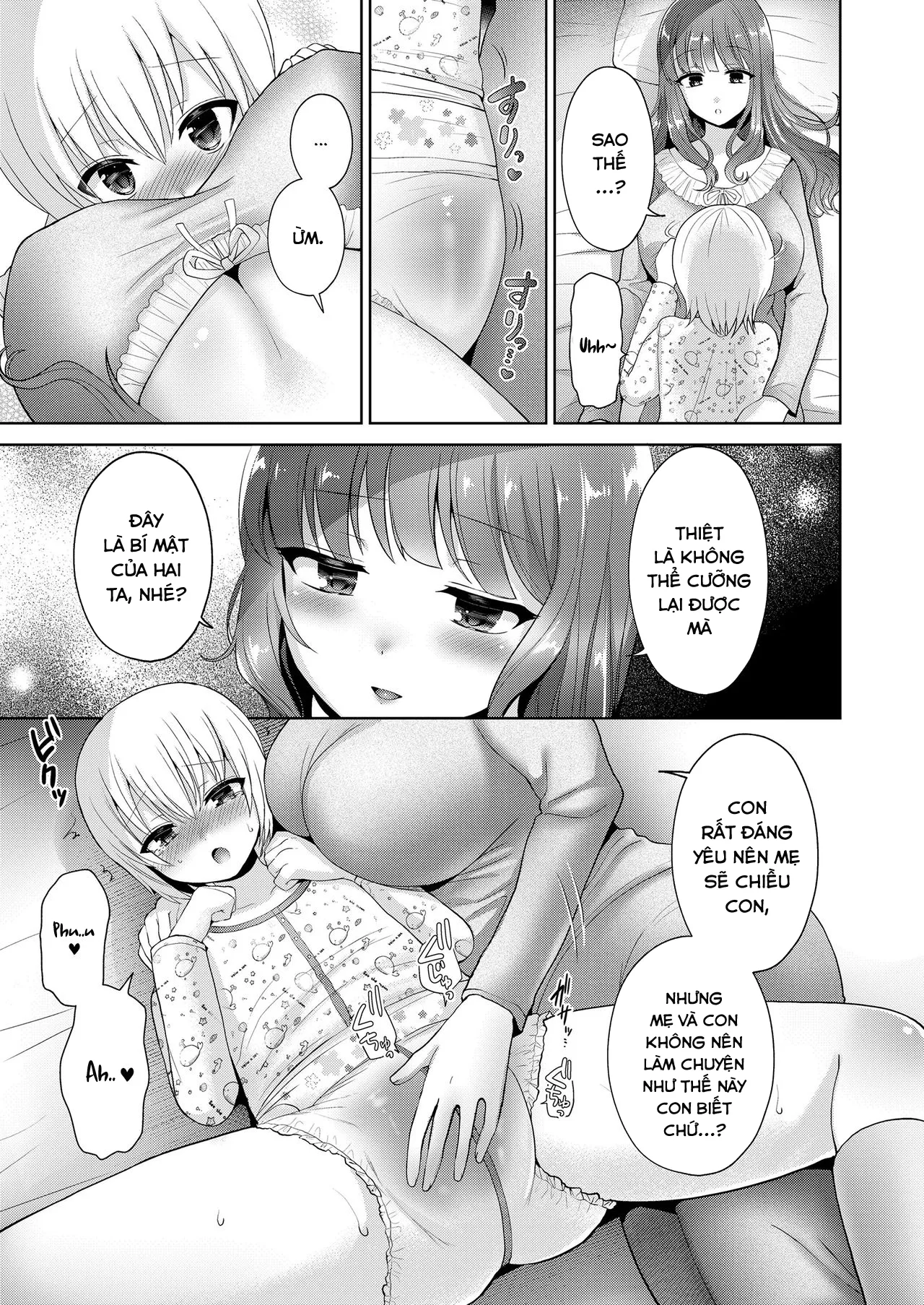 HentaiVN.net - Ảnh 14 - Mama to Iiko to Warui Koto [ママといい子と悪いコト] - Oneshot