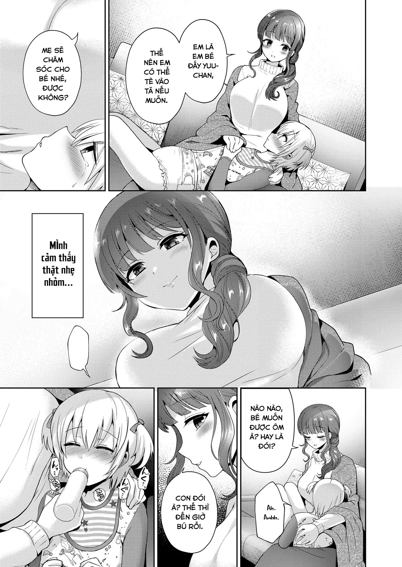 HentaiVN.net - Ảnh 8 - Mama to Iiko to Warui Koto [ママといい子と悪いコト] - Oneshot