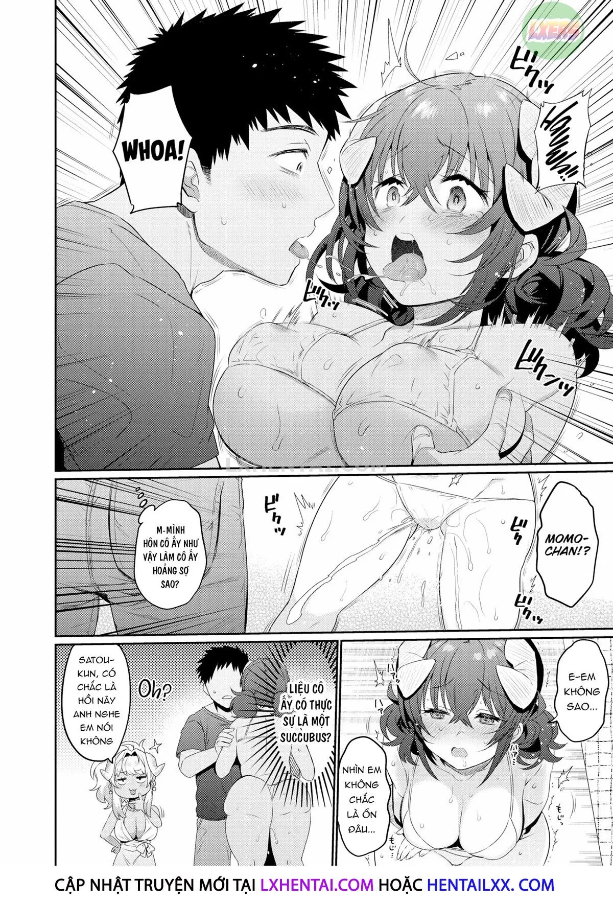 HentaiVN.net - Ảnh 10 - Những nàng Succubus thánh thiện [Flappy Succubus] - Oneshot