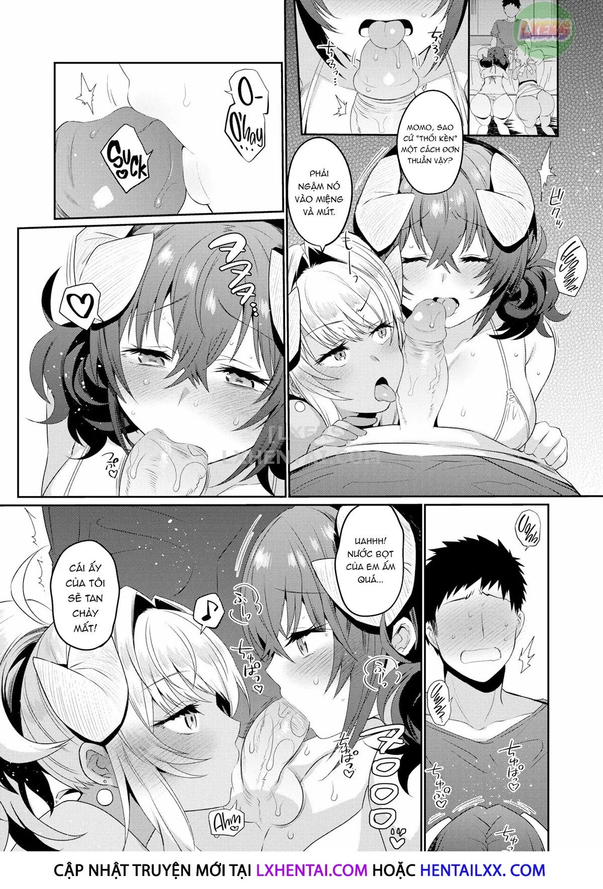 HentaiVN.net - Ảnh 12 - Những nàng Succubus thánh thiện [Flappy Succubus] - Oneshot