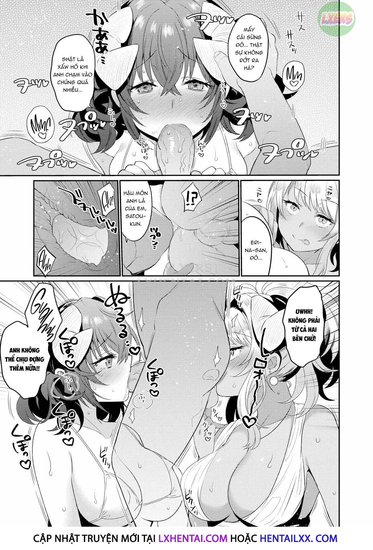 HentaiVN.net - Ảnh 13 - Những nàng Succubus thánh thiện [Flappy Succubus] - Oneshot