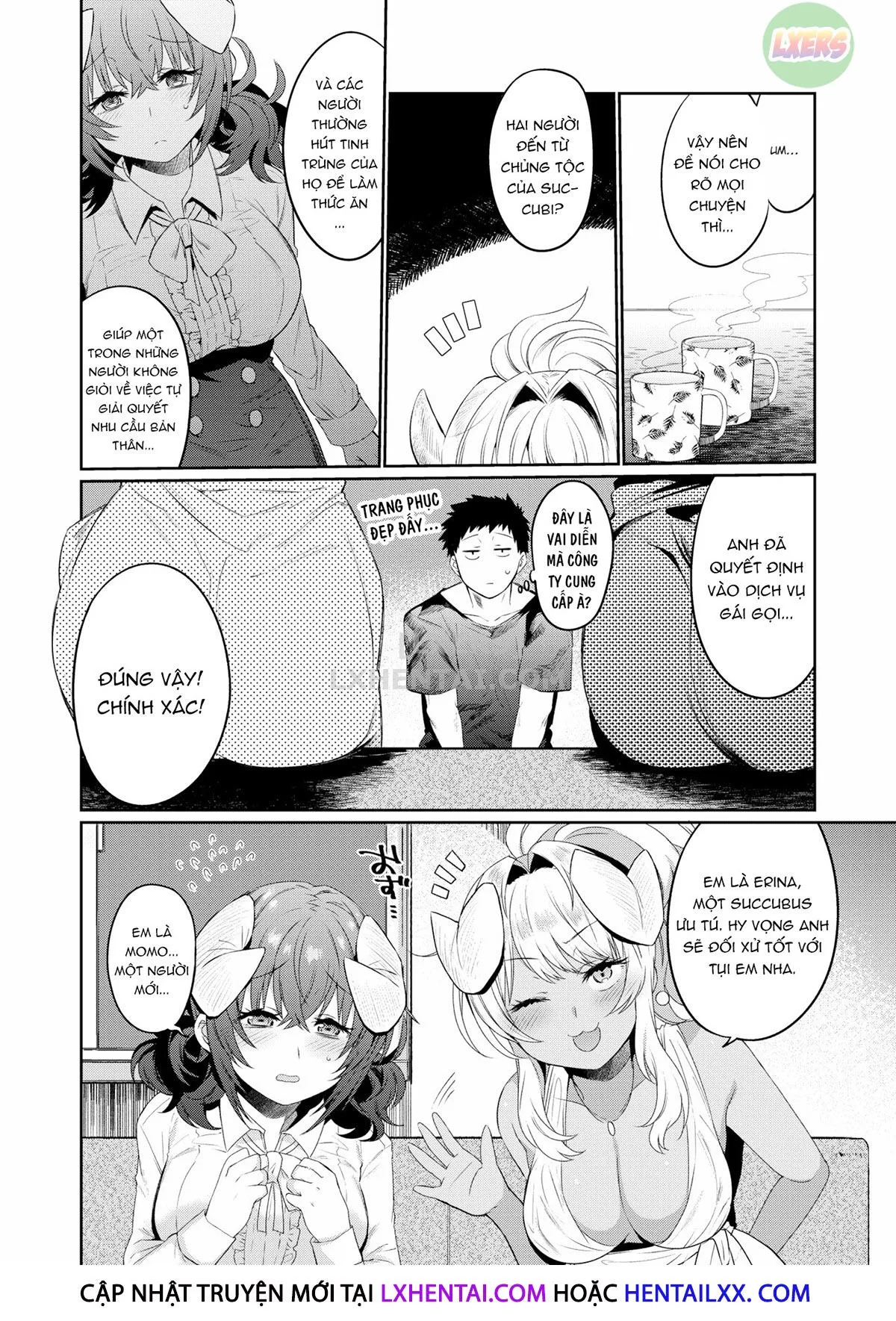 HentaiVN.net - Ảnh 6 - Những nàng Succubus thánh thiện [Flappy Succubus] - Oneshot