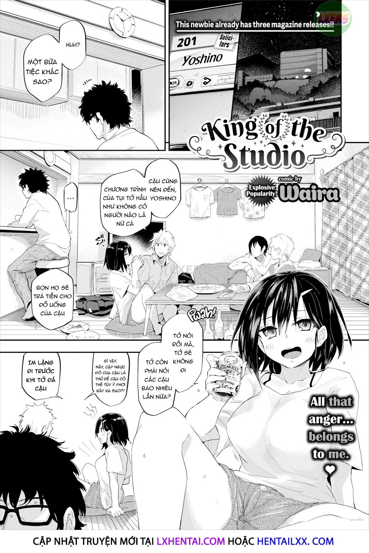 HentaiVN.net - Ảnh 8 - Gap in my Heart - Chap 1 - King of the Studio