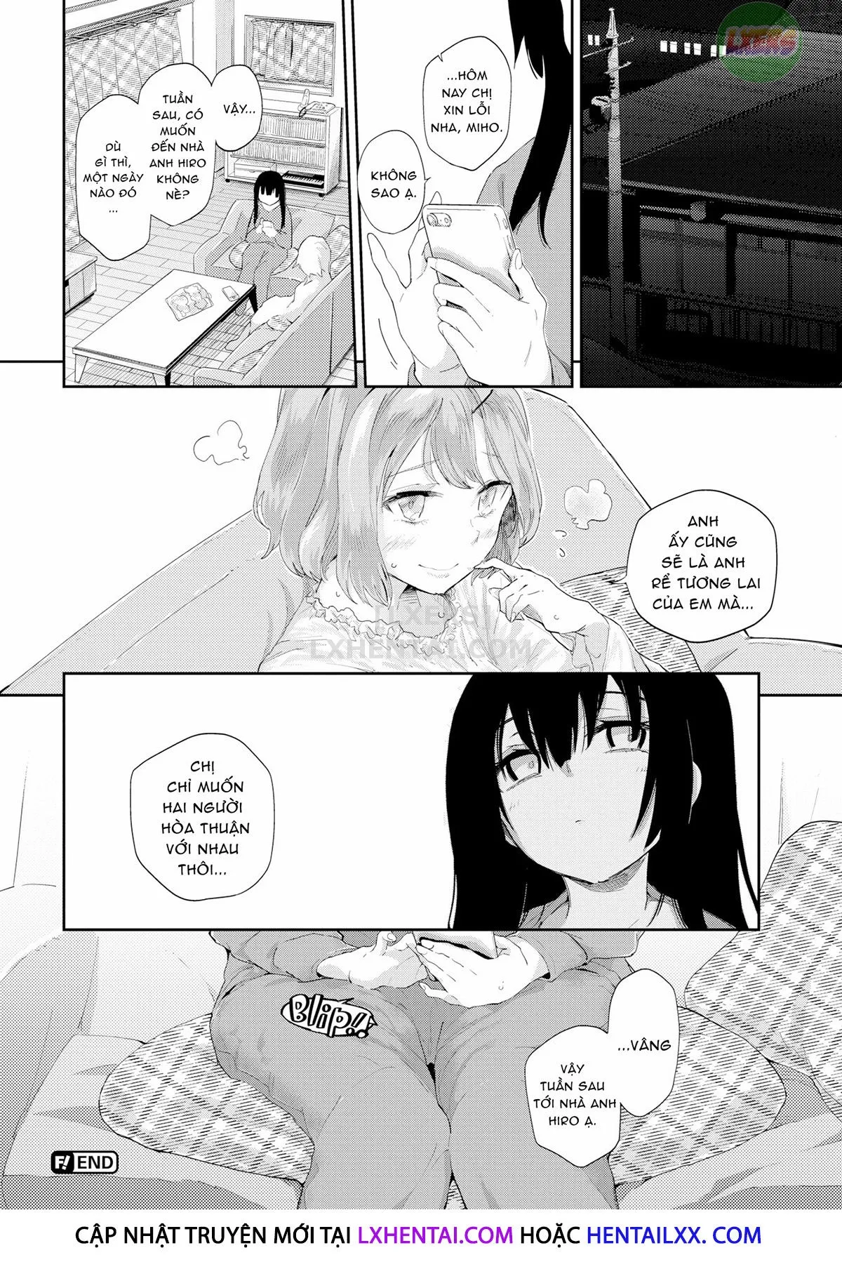 HentaiVN.net - Ảnh 24 - Gap in my Heart - Chap 8 - On a Still-Warm Bed