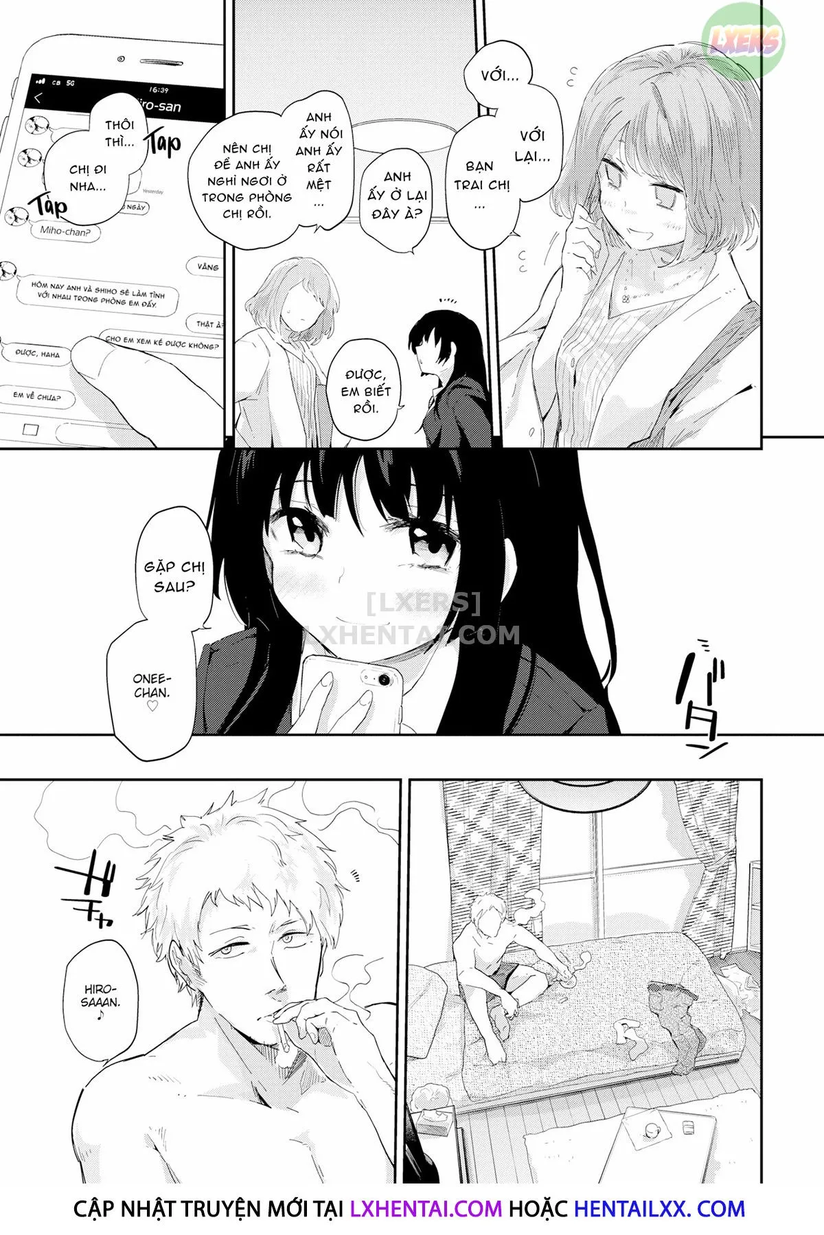 HentaiVN.net - Ảnh 7 - Gap in my Heart - Chap 8 - On a Still-Warm Bed