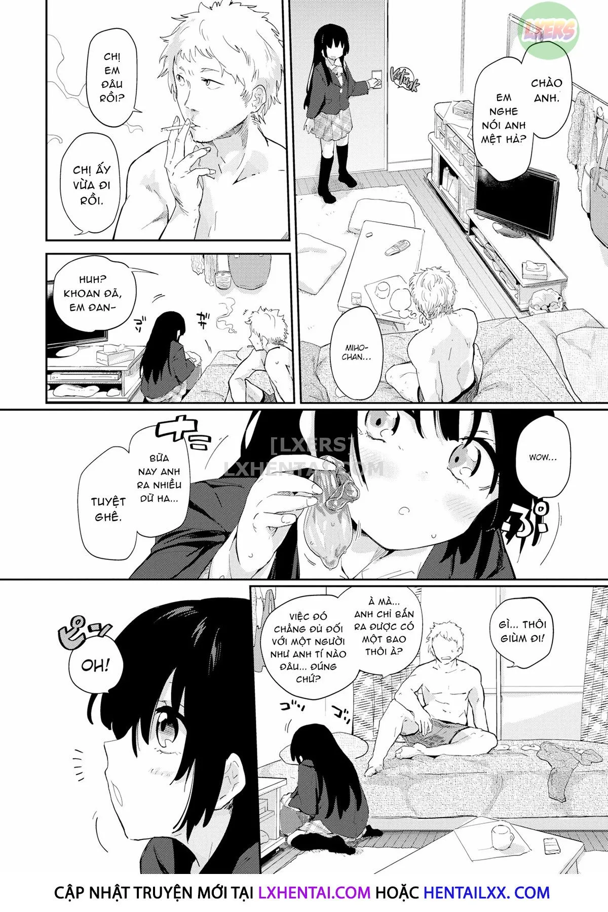HentaiVN.net - Ảnh 8 - Gap in my Heart - Chap 8 - On a Still-Warm Bed