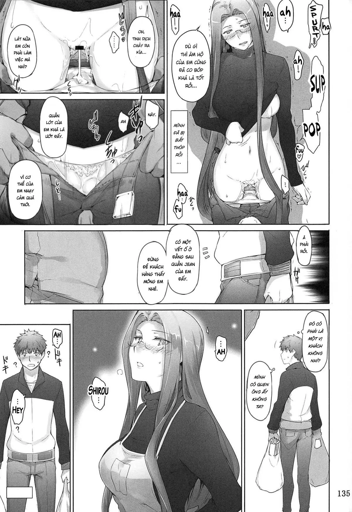 HentaiVN.net - Ảnh 12 - Rider và khách hàng khó tính - Oneshot