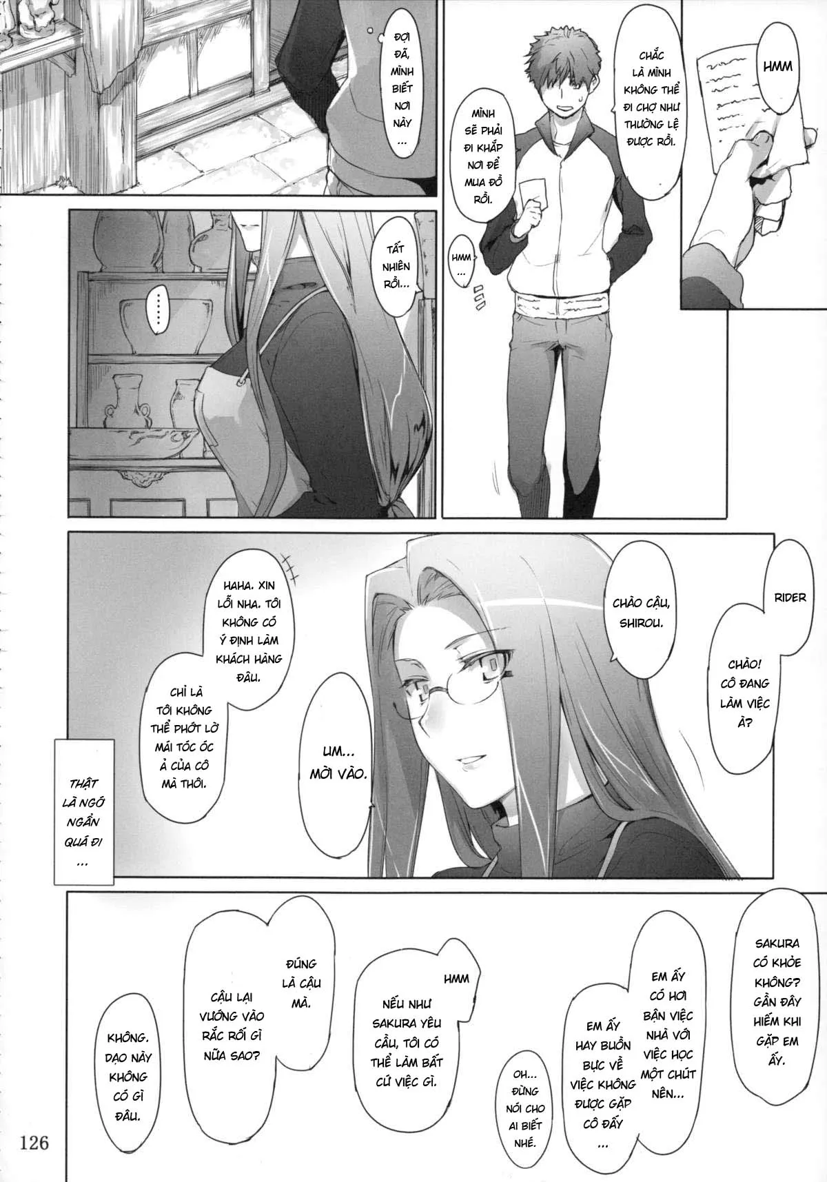 HentaiVN.net - Ảnh 3 - Rider và khách hàng khó tính - Oneshot