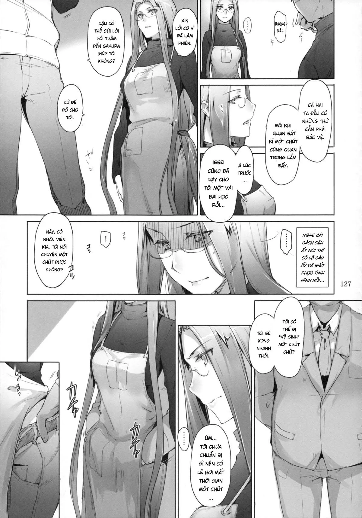 HentaiVN.net - Ảnh 4 - Rider và khách hàng khó tính - Oneshot