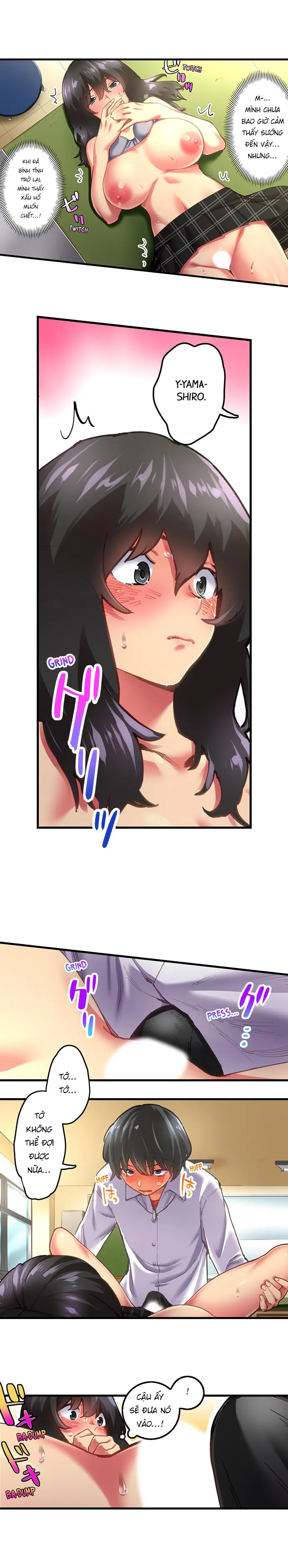 HentaiVN.net - Ảnh 8 - Lần Đầu Của Cô Gái Nhút Nhát Hay Bị Bắt Nạt Ấy - Chapter 3: OwO