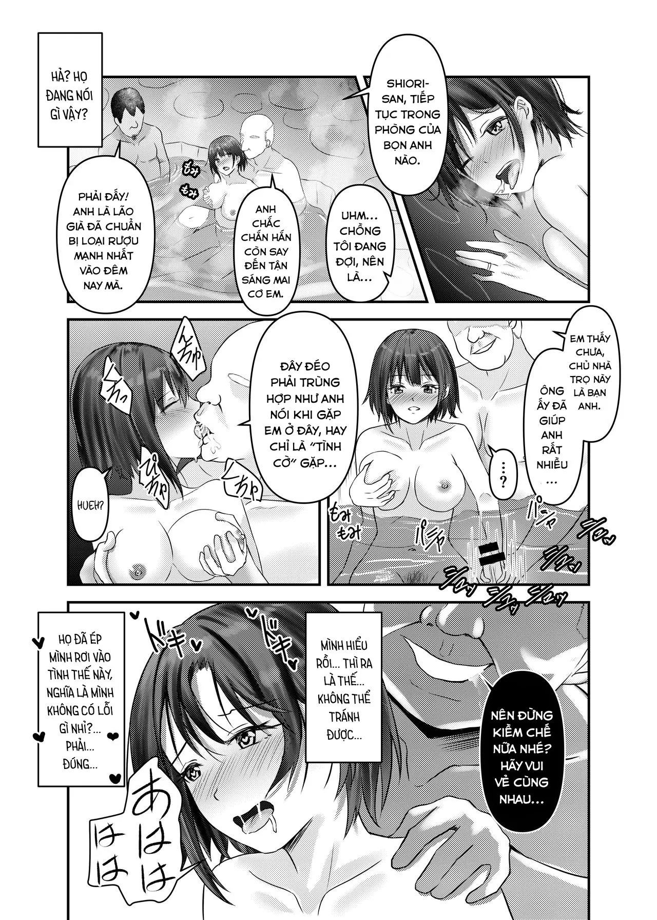 HentaiVN.net - Ảnh 29 - Hitozuma Shiori ga Onsen Ryokou de NTRta Hi - Oneshot