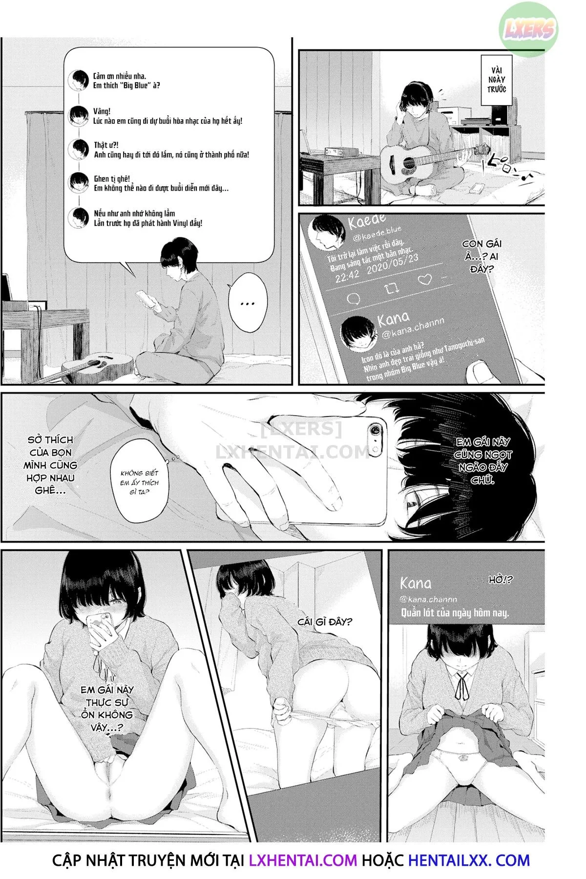 HentaiVN.net - Ảnh 6 - Hoa trong bóng râm - Chap 1