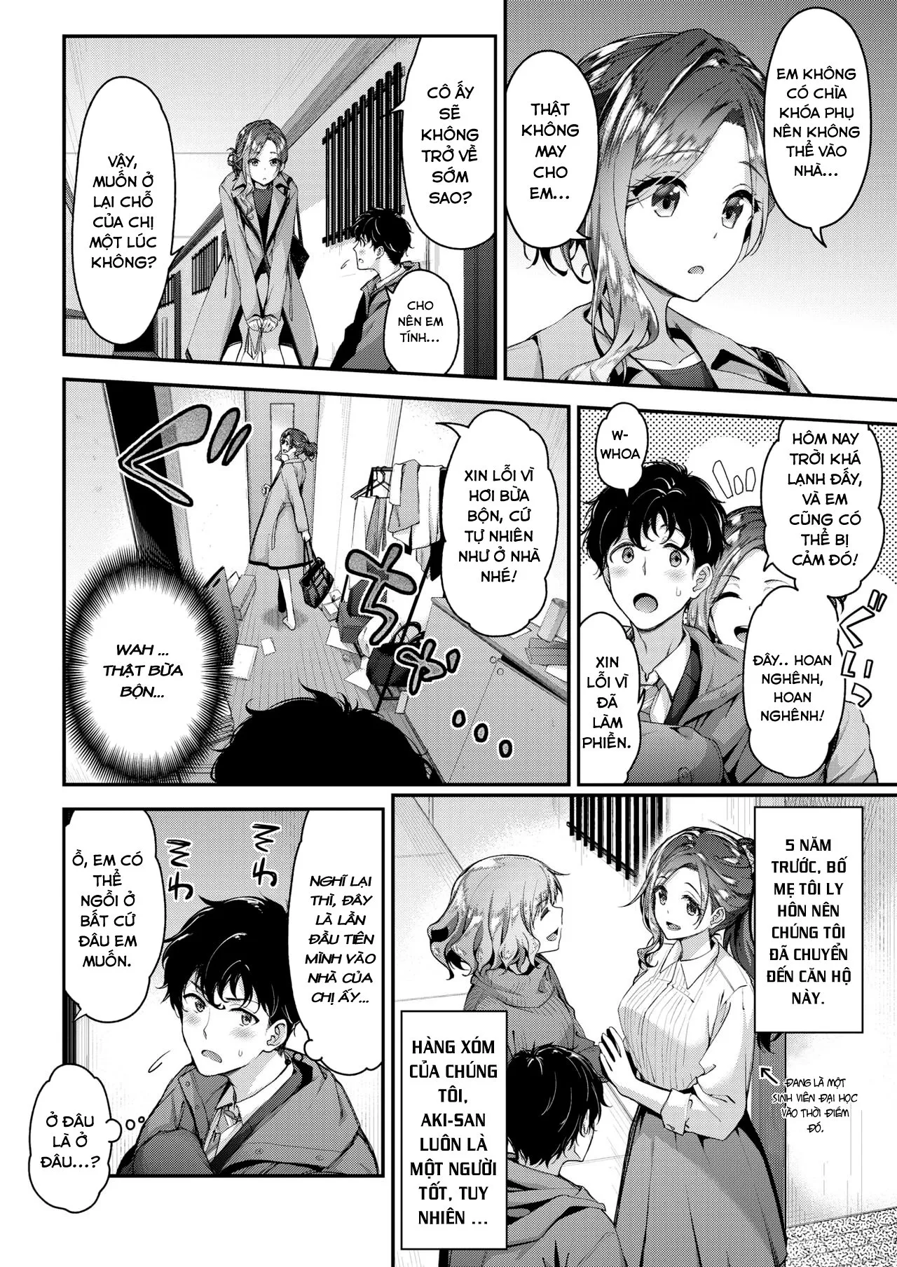 HentaiVN.net - Ảnh 3 - Totsugeki★Tonari no Onee-san - Oneshot