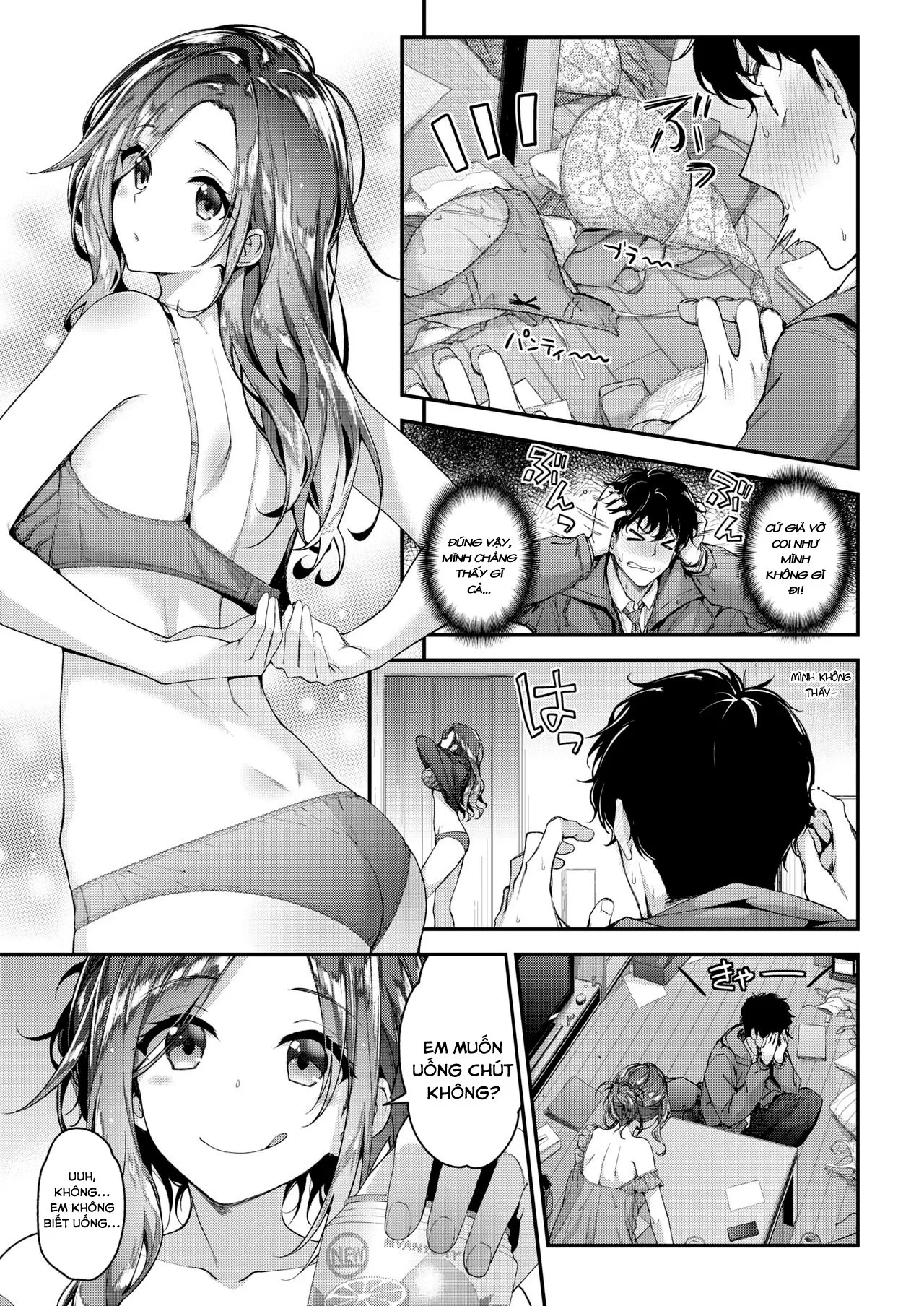 HentaiVN.net - Ảnh 4 - Totsugeki★Tonari no Onee-san - Oneshot